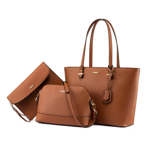 Bolsos Para Mujer Bandolera Tote Satchel Hobo 3pcs P...