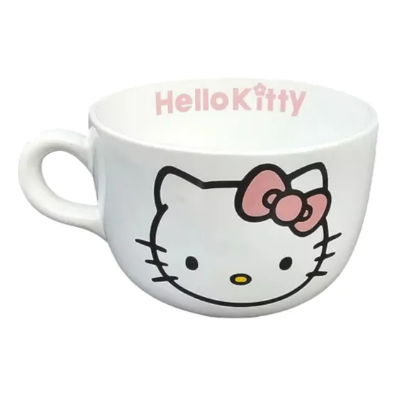 Tazón Kitty Blanco
