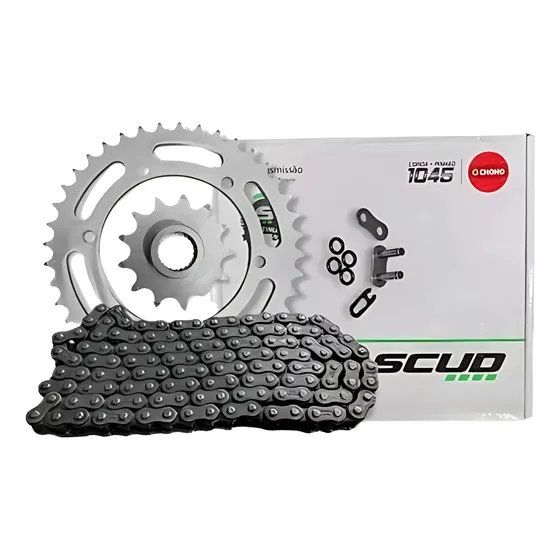 Kit Relação Transmissão Lander Tenere 250 09-20 Scud Retento