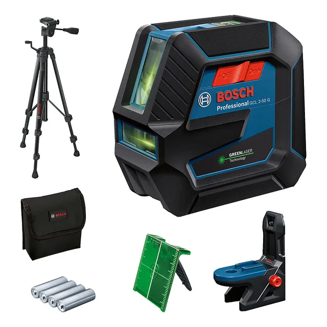 Nivel Láser Combinado Gcl 2-50g + Base Rm10 + Trípode