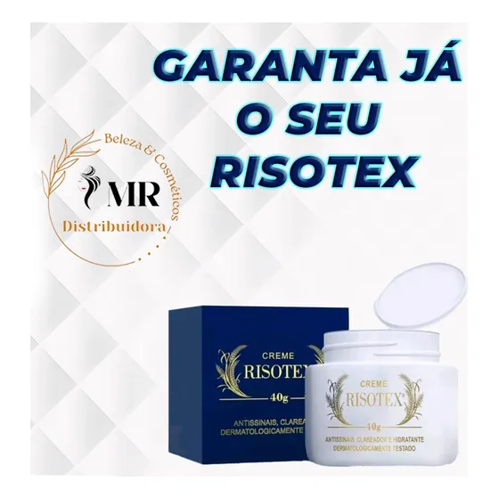 Creme Risotex Original 40g Todos Os Tipos De Pele