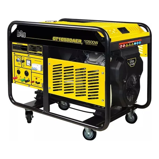 Grupo Electrógeno Generador 21hp Nafta Bta Gt10500aer 521187