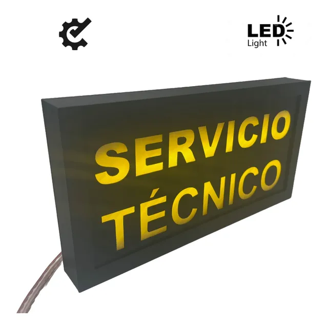 Letrero Led Servicio Técnico
