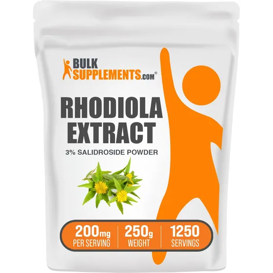 Suplemento Bulksupplements.com Extracto De Rodiola En Polvo
