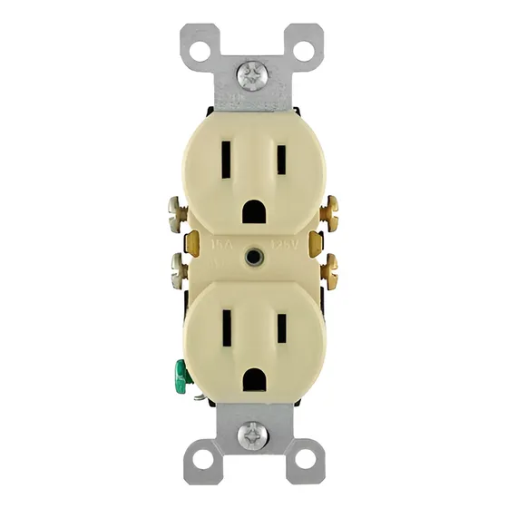 Contacto Dúplex 15a 125v Marfil 5320icp Leviton
