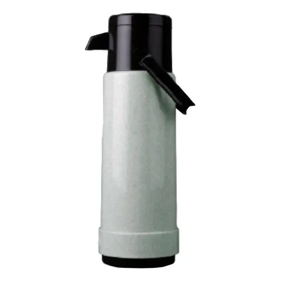 Termo Lumilagro Bomba Panda 1L gris mármol