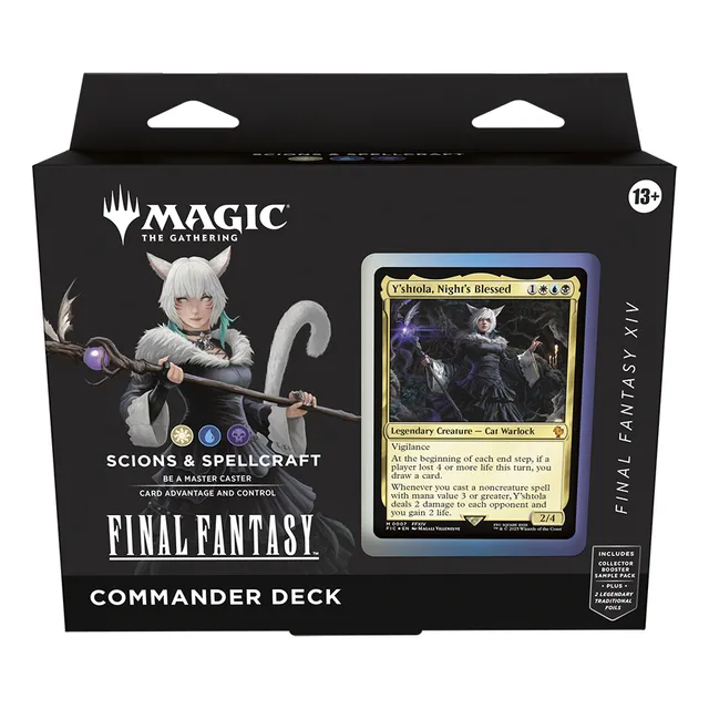 Deck De Commander Final Fantasy Scions And Spellcraft Inglês