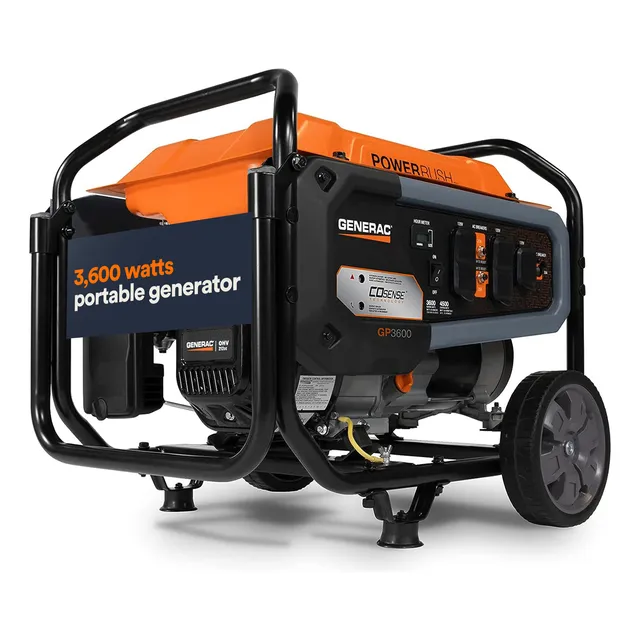 Planta Eléctrica Portátil Generac Gp 3600w