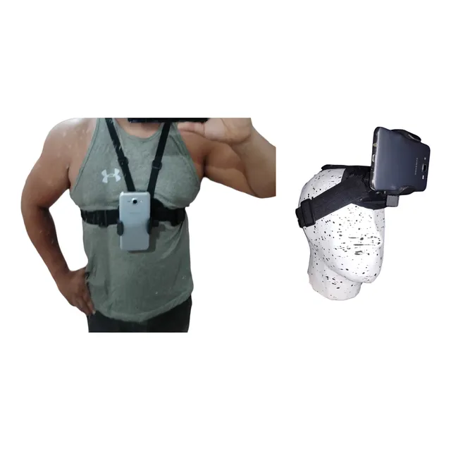 Set Arnes Pechera Y Vincha Para Celulares Y Gopro
