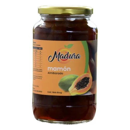 Mamón En Almíbar En Cubos X800g Madura Artesanal 100%natural
