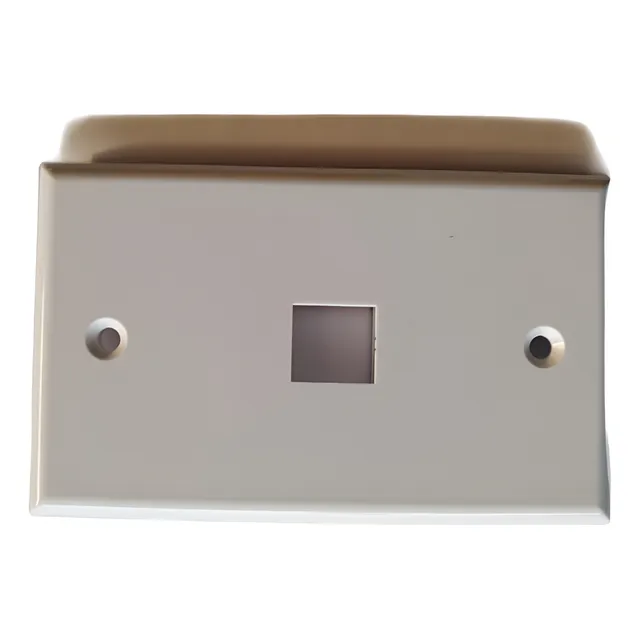 Faceplate Rj45 Tapa Pared 1 Puerto Funnza