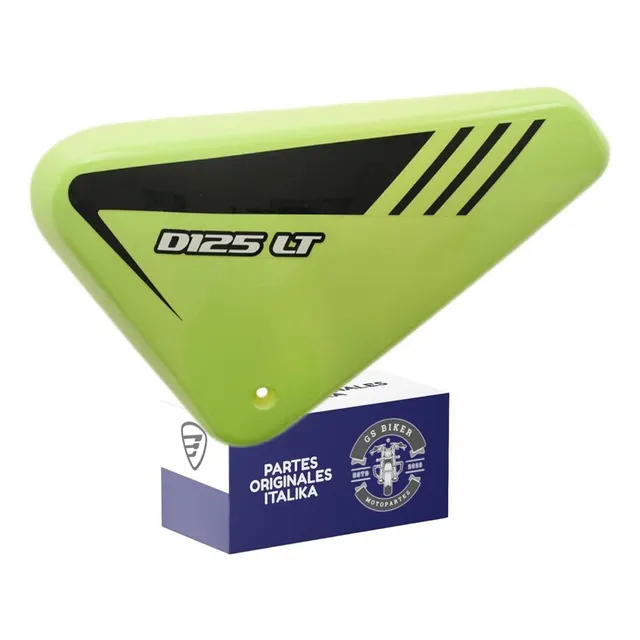 Cubierta Lat Izq Verde Lima D125 Lt Orig Italika F13012992