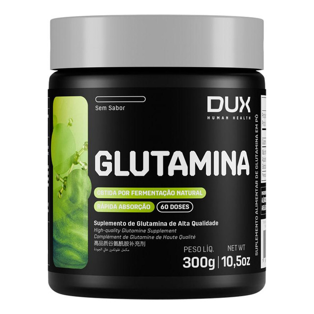 Glutamina - Pote 300g Dux Nutrition Sabor Natural Glutamina - Pote 300g Dux Nutrition Sabor Natural