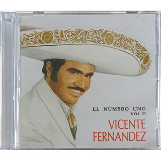 Vicente Fernández - El Numero Uno Vol. 2 - Cd Disco - Nuevo Vicente Fernández - El Numero Uno Vol. 2 - Cd Disco - Nuevo