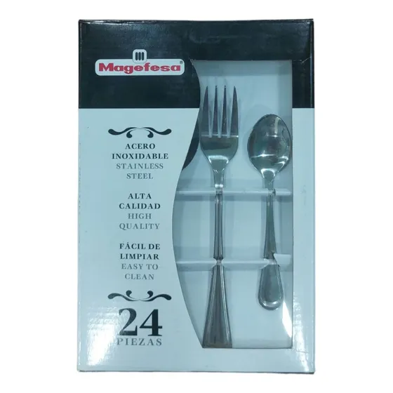 Juego De Cubiertos Magefesa Sevilla 24pzs