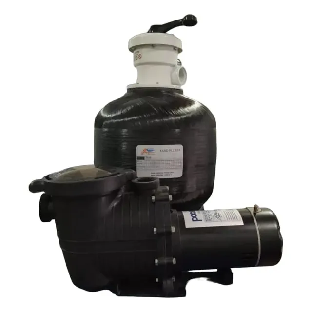 Combo Piscina Bomba 1 Hp Filtro 20 Pulgadas