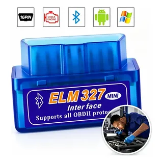Scanner Automotivo Bluetooth Obd2 Elm 327 Android Ios Obdii