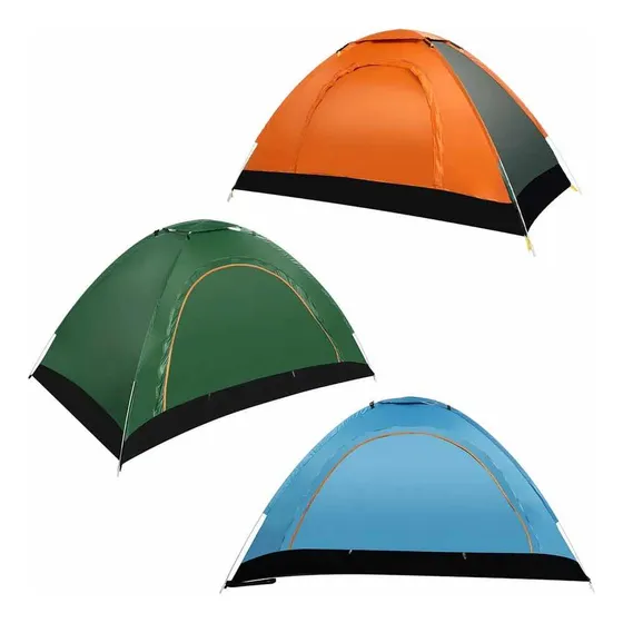 Carpa Camping Armado Automático 3 Personas Tienda De Campaña