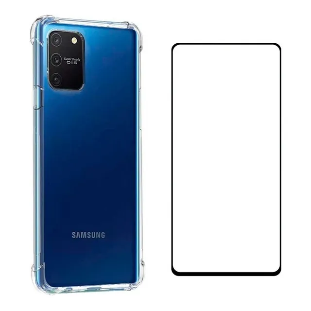 Capinha Capa Anti Impacto Para Galaxy S10 Lite + Pelicula