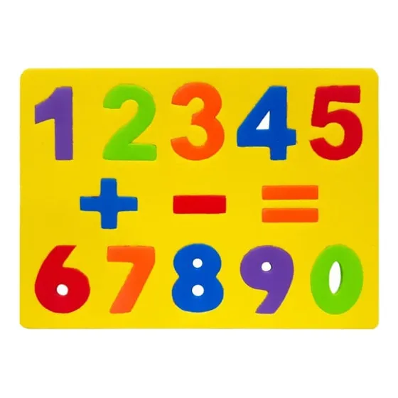 Didáctico Figuras Foamy Numeros X 50pcs Ref 0198 Imar Fomi