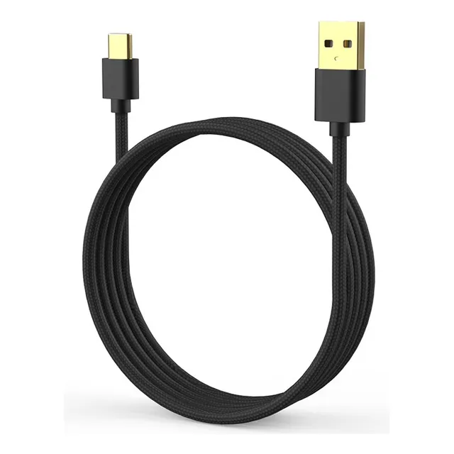 Cable Tipo C De 3m Carga Datos Para Control Ps5 Switch Xbox