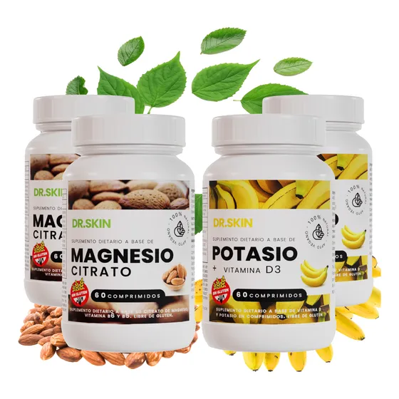 Magnesio Citrato + Potasio Citrato Combo 60 Dias