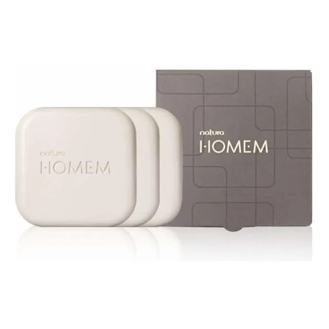 Natura Jabones Homem 3 Unidades 90 G C\u