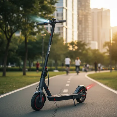 Mini Patinetes Scooter Eletrico Motorizado 30km Profissional Preto