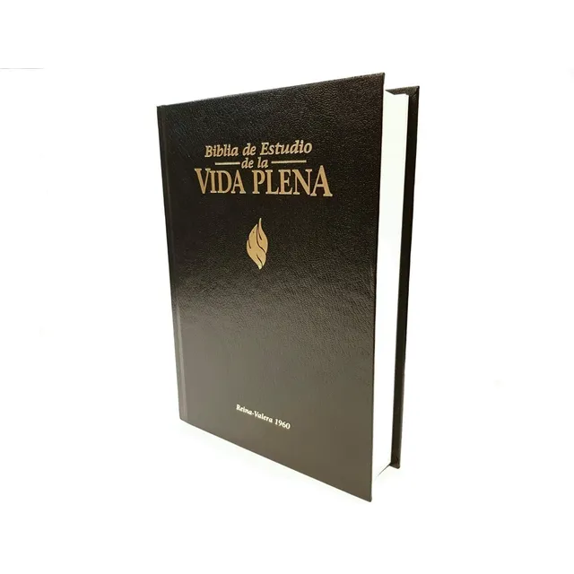 Biblia De Estudio Vida Plena Reina Valera 1960 Tapa Dura 