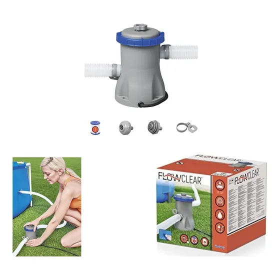 Bomba De Filtro 330gal Para Piscinas