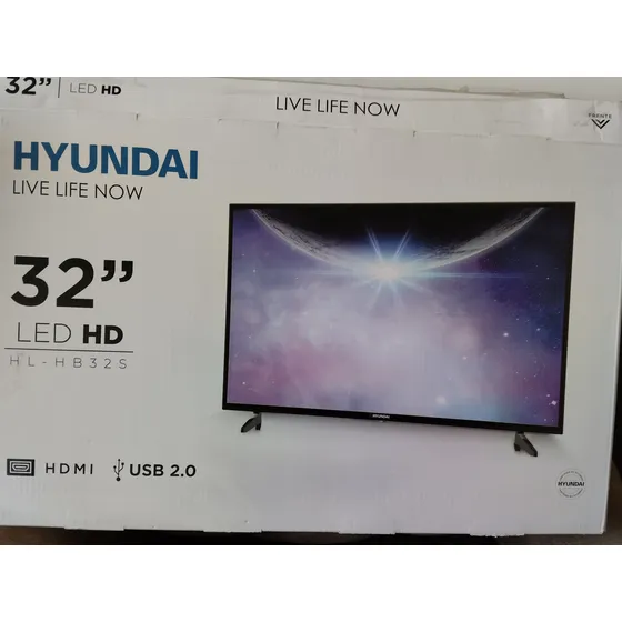 Televisor Led Hd 32   Marca Hyundai C/control Remoto