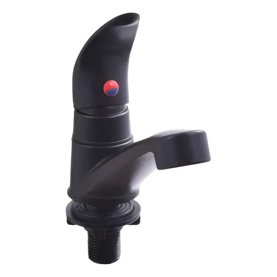 Grifo Monomando Para Lavamanos Negro Mate Aquafina