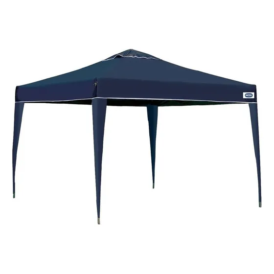 Gazebo dobrável Mor 3x3 Articulado X-Flex 3m x 3m x 2.5m - azul