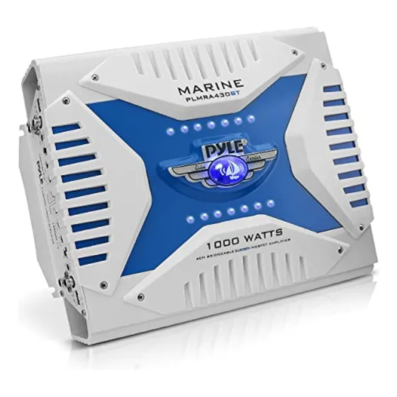 Pyle Receptor De Amplificador Marino Bluetooth
