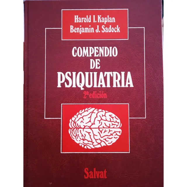 Compendio De Psiquiatría (como Nuevo) / Kaplan Y Sadock