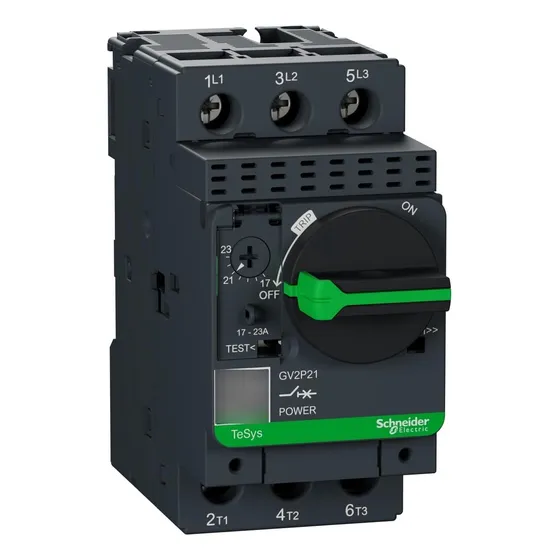 Arrancador De Motor Manual Schneider Electric Gv2-p21/17-23a