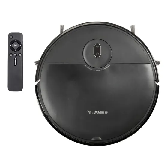 James Aspiradora Robot 02001 inalámbrica negra 55W