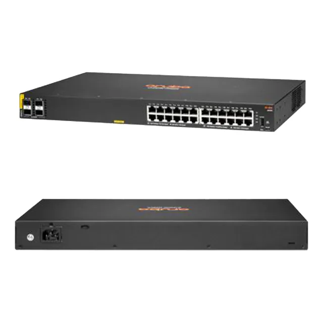 Switch Hpe Aruba 6000 24g Class 4 Poe Power 370w P/n: R8n87a