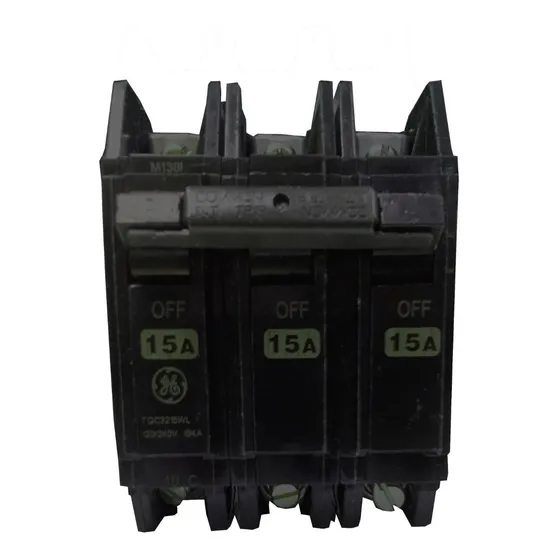 Interruptor Atornillable 15amp 3polos G.e.  Cnr-7146