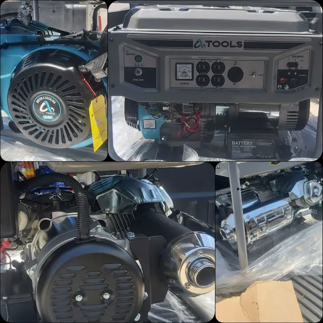 Planta Eléctrica 6.5kva Generado 110-220 Encendido Por Llave
