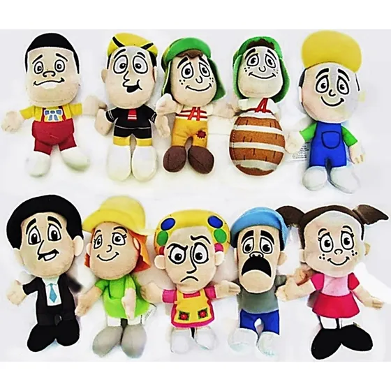 Chaves Pelucia Mc Donalds Chaves No Barril Coleção Completa