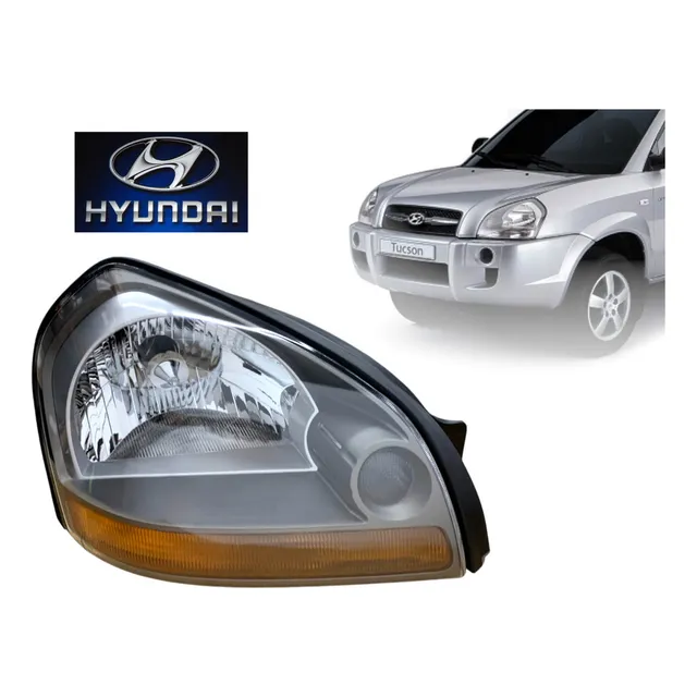 Faro Derecho Para Hyundai Tucson 2004