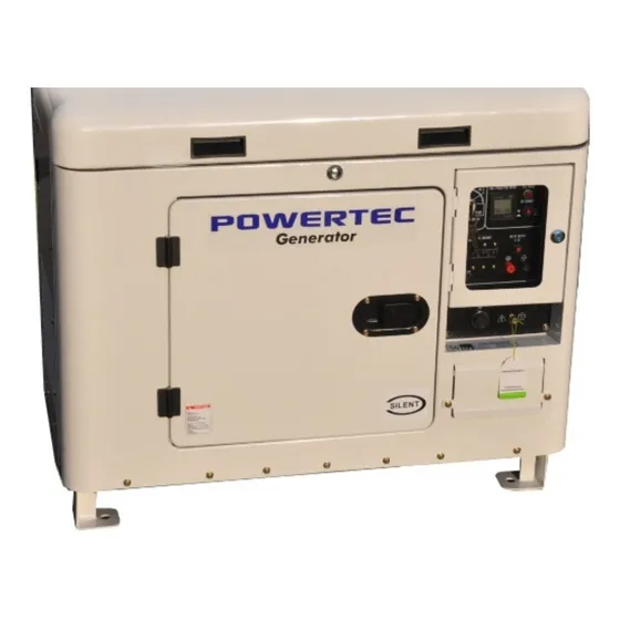 Generador Powertec Automático Diesel Grupo Electrógeno 