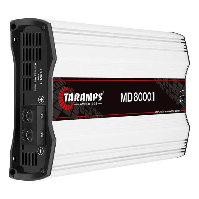 Modulo Taramps Md 8000 1 Ohm 8000 Rms Amplificador 8000w md8000 watts 1ohm Som Automotivo Potencia