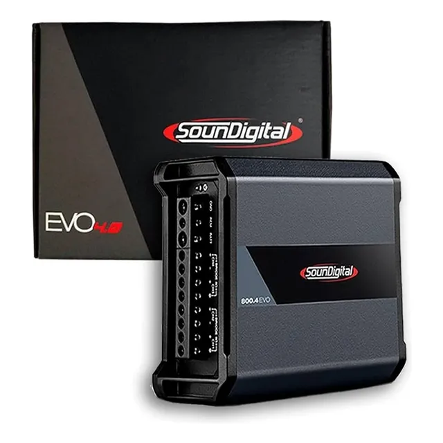 Amplificador Sound Digital Sd 800.4