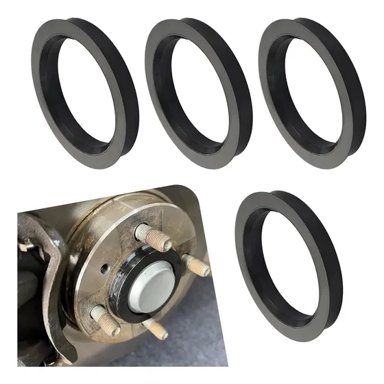 Anillos De Centrado De Rueda Con Collar De Buje Impermeable 
