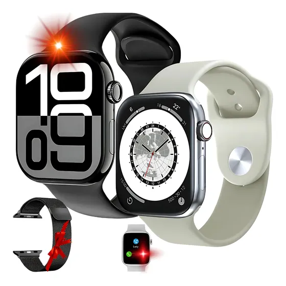 Smartwatch Reloj Inteligente Deportivo + Malla De Regalo
