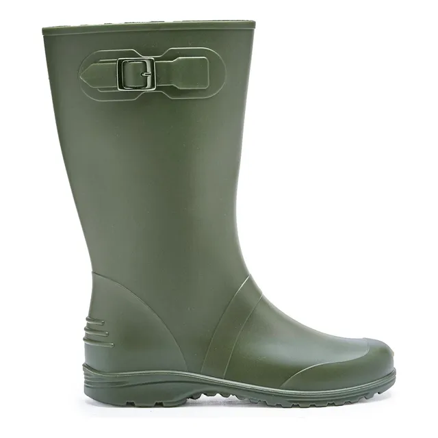 Botas De Lluvia Pantaneras Impermeables Caucho Mujer Ginna