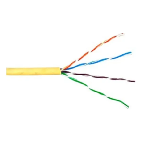 Bobina De Cable De 305 Metros Utp Cat6 Riser Color Amarillo
