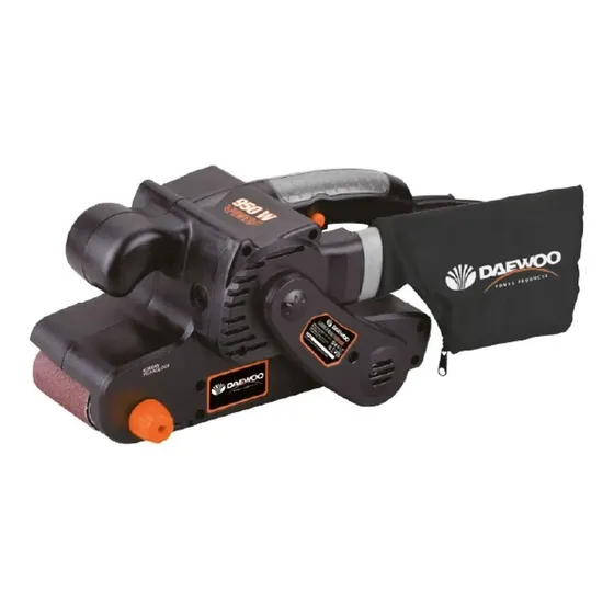 Lijadora Mano De Banda Daewoo 950w Madera + Lija 76x533